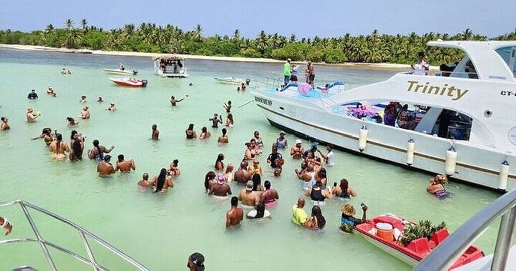 Natural pool in Bavaro