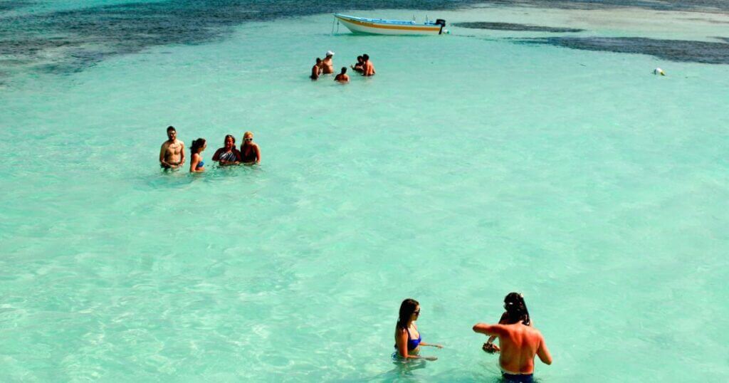 Natural pool in Punta Cana