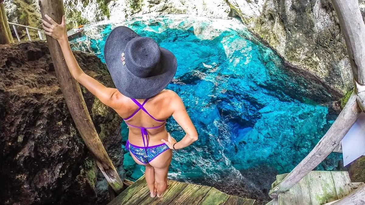 hoyo azul cenote