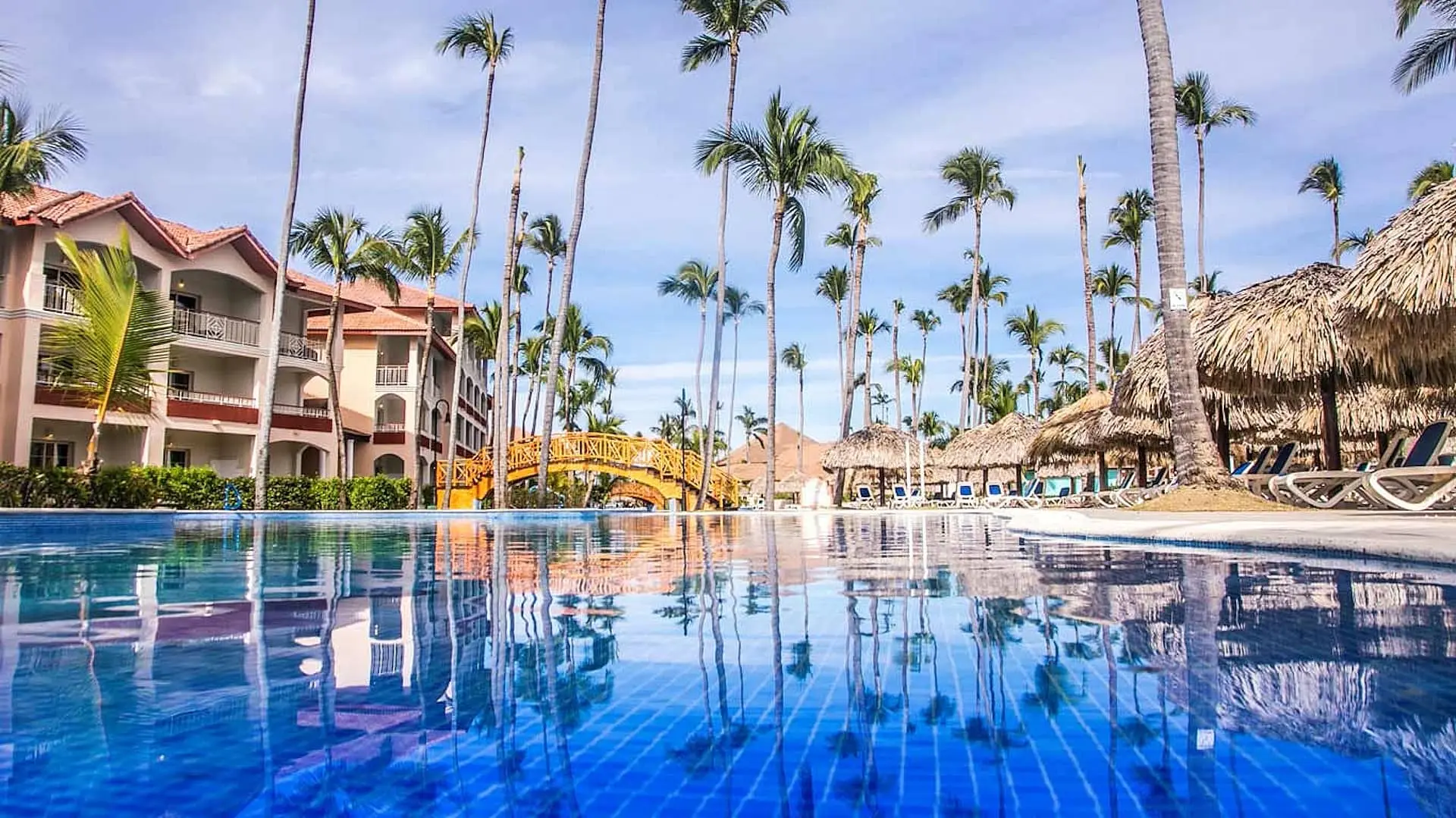 pool of an all inclusive resort in Punta Cana