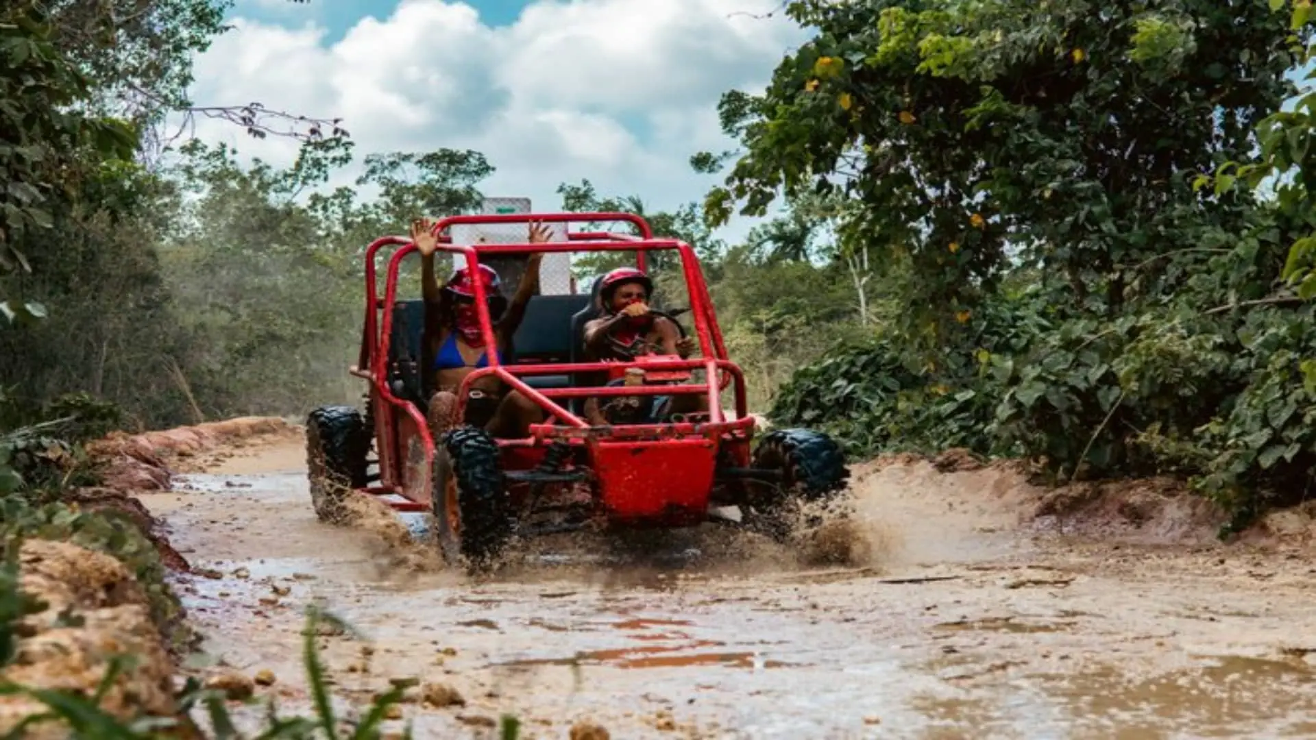 Dune Buggy Tour in Punta Cana with Rain